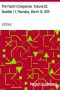 [Gutenberg 22242] • The Youth's Companion / Volume LII, Number 11, Thursday, March 13, 1879